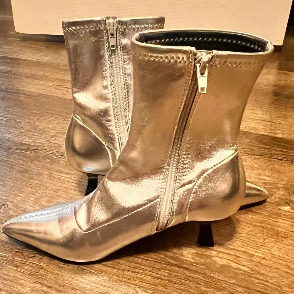 NEW Nordstroms’s Metallic Booties